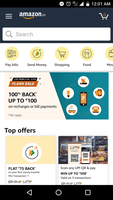 Amazon Flash Sale On Recharge and Bill Payment 100% up to Rs.100 (8am to 8pm)
