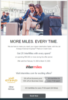 Jet Amex - 2x Points on Spend > 50k & 2x Points on Insurance Spend (Both Targeted)