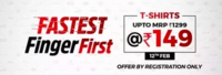BrandFactoryOnline :- Get T-shirt of MRP Upto 1299₹ @ 149₹ on 12th Feb 