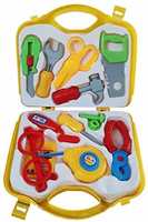 Amitasha Mechanic Suitcase Tools Set for Kids (Multicolour) (Pack of 12 Tools) 