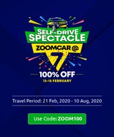Zoomcar Anniversary Sale: Flat 50% Off and 50% Cashback