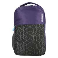 American Tourister Hoodie 02 Purple/Black Unisex Backpack

