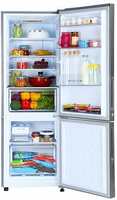 Haier 256 L Frost Free Double Door 3 Star (2019) Convertible Refrigerator  (Inox Steel, HRB-2763CIS)