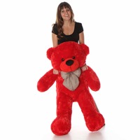  Click4Deal Teddy Bear Red 3 Feet (91 Cm) 