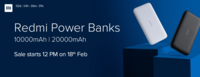 Buy Mi powerbanks from Rs. 799 
