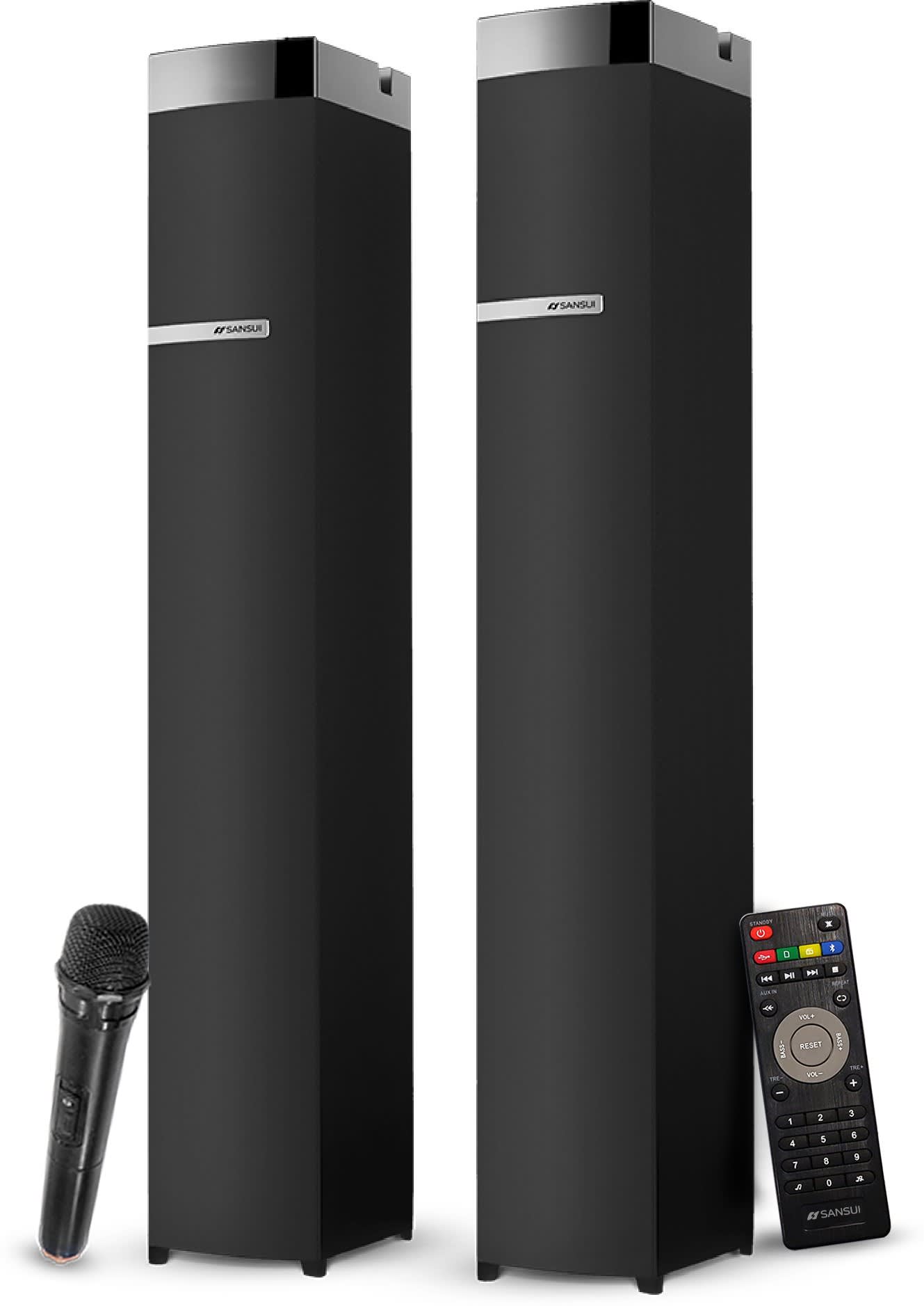 sansui tower speakers