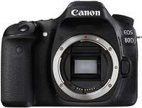 Canon EOS 80D 24.2MP Digital SLR Camera (Black) Body + Memory Card