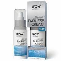 WOW Fairness SPF 20 PA++ No Parabens & Mineral Oil Cream, 100mL