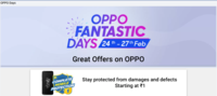 Oppo Fantastic Days- Get Rs 12,000 off on Prepaid purchase of OPPO Reno 10x Zoom (128 GB | 6GB) 