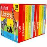 My First Library Pack 2: Boxset of 10 Board Books For Kids Board book