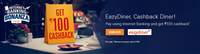 Get 100₹ Cashback on Min Payment of 300₹ on Eazydiner using ICICI Net Banking