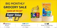 Amazon grocery sale | Super value days (1st to 7th March 2020)