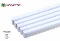 Rosette 20W LED Tube Light Cool White, 1.2 mtrs. (Set of 5)