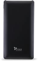 Syska 20000 mAh Power Bank (Fast Charging, 10 W)  (Black, Lithium Polymer)