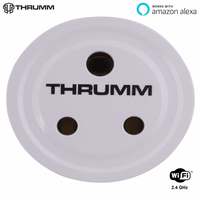 Thrumm WiFi Smart Plug, Compatible with Amazon Alexa, Indian PINS, Voice Controlled, NO HUB Required, Mobile Phone Control from Anywhere Anytime, Scheduling/Timing Function