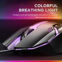 Wireless Mouse,Inphic Slim Rechargeable Mouse Silent Click 2.4G Wireless Mice 1600DPI Mini Optical Portable Travel Cordless Mouse with USB Receiver for PC Laptop Computer Mac MacBook (PB6 Wired)