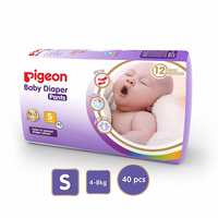 Pigeon Ultra Premium Small Size Pants Diaper, 40 Pieces


