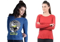 Adidas, Pepe Jeans, Kook n Keech Women’s Clothing upto 80% off starting at Rs.199