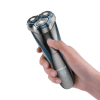 2019 NEW] Minleaf ML-ES1 LCD Display IPX7 Waterproof Type-C Rechargeable Dry Wet Shave Electric Razor Shaver Men 1596 only