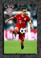 Tamatina Bayern Munich Football Club Wall Poster - Philipp Lahm- HD Quality Football Poster