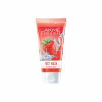 Lakmé Blush and Glow Strawberry Gel Face Wash, 100g
