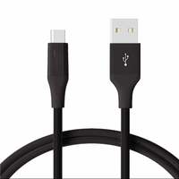 Karpine 3A 1m Type C Data and Charging Cable (Black)