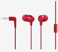 Lowest - Jbl C50Hi In-Ear Wired Earphones With Mic (Red) 60% Off
