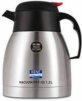 Kent Stainless Steel Vacuum Pot, 1.2 Litre, Silver 