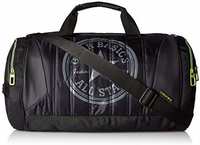 Gear Polyester 49.5 cms Black and Green Travel Duffel (METDFPRO20103)