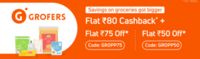 Flat 50₹ off + Flat 80₹ Cashback on Grofers Order Above 750₹ via Phonepe Switch || Selected Users