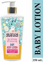 Atenea Organic Baby Body Lotion for Skin Softening & Moisturizing with Shea Butter and Argan Oil. 250 ml

