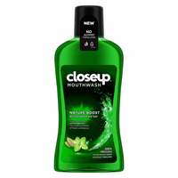 Lowest ever - Closeup Nature Boost Mouthwash - 500 ml 35% OFF