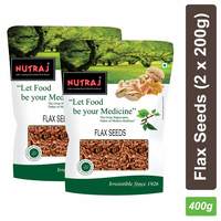 Nutraj Flax Seeds 200g (Pack of 2)@ 166