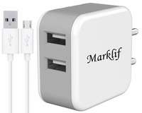 Dual USB Fast Wall Charger and Micro-USB Cable with Multi-Protection(3.0amp Fast Charger)