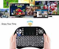 Tygot Mini Wireless Keyboard and Mouse(Touchpad with Backlight) with Smart Function 