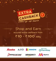 Zingoy Extra Cashback Week 9-15 March :- Shop & Earn Extra 10-100₹ Cashback Daily