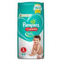 Pampers New Diapers Pants, Large (44 Count)