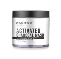 Beautelf Activated Charcoal Mask Anti Pollution Deep Cleansing Mask With Aloe Vera & Tea Tree, 125 g