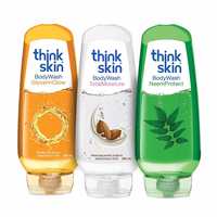 Think Skin Bodywash Combi Pack Shower Gel, 250 ml (Pack of 3)