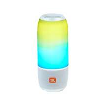 JBL Pulse 3 Wireless Portable Speaker with Vibrant Lightshow (White)

