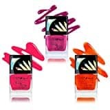 79% Off : Color Fever Ultra Sparkle Nail Color, Orange/Pink/Blush, 9ml (Pack of 3) at Rs.88