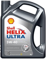 Shell Helix Ultra 550041109 5W-40 API SN Fully Synthetic Car Engine Oil (4 L)


