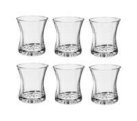 Treo by Milton Erica Glass Set of 6, 200 ml, Transparent, Standard 