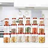 Milton Vitro Plastic Jar Set, 18- Pieces, Transparent