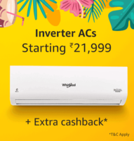 amazon summer appliances carnival 5%+5% Cashback via Amazon Pay ICICI Credit Card or 10% Off via Debit & 5% Off via Credit ICICI Cards EMI / 