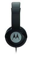 Motorola Pulse 100 Over Ear Wired Headphones with Alexa (Black)