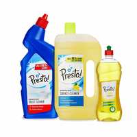 Coupon Off - Presto Combo (Toilet + Surface Cleaner + Dishwash Gel) @ Rs.279