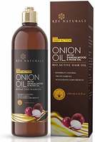 Rs.50 Extra Coupon - Rey Naturals Onion Hair Oil with 14 Essential Oils - Controls Hair Fall