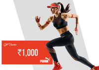 Get FREE Puma Voucher worth Rs. 1000 on making 3 new SI Registrations via SBI Credit Card 13th – 19th Mar’2020