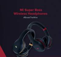 Live @ 12 (lowest) Mi Super Bass Wireless Headphones Red

